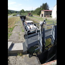 Hier konnten wir einen Schleusvorgang beobachten